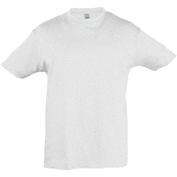Vêtements Enfant T-shirts manches courtes Sols 11970 Gris pâle