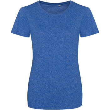 Vêtements Femme T-shirts manches courtes Awdis JT30F Bleu royal / blanc