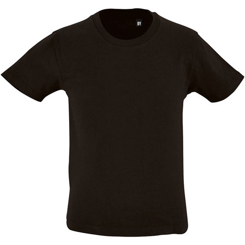 Vêtements Enfant T-shirts femme courtes Sols 2078 Noir