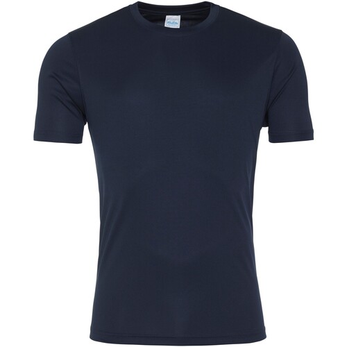 VêAsymmetric Homme T-shirts manches courtes Awdis JC020 Bleu