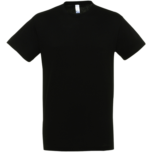 Vêtements Homme T-shirts manches courtes Sols Regent Noir