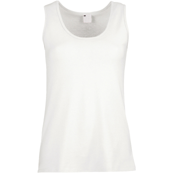 Vêtements Femme Débardeurs / T-shirts sans manche Universal Textiles Fitted Blanc