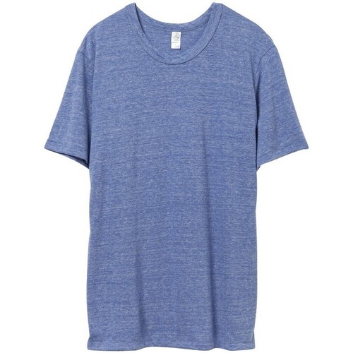 Vêtements Homme T-shirts manches longues Alternative Apparel AT001 Bleu