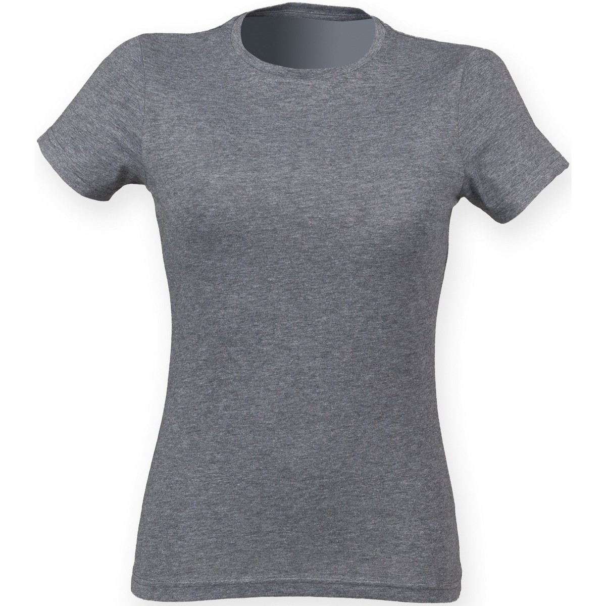 Vêtements Femme T-shirts manches courtes Skinni Fit SK161 Gris
