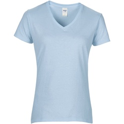 Vêtements Femme T-shirts manches courtes Gildan GD015 Bleu clair