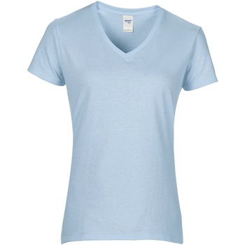 Vêtements Femme T-shirts manches longues Gildan GD015 Bleu