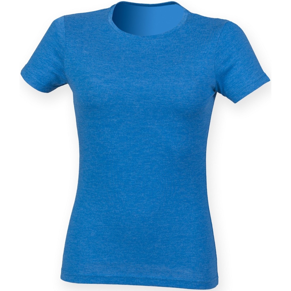 Vêtements Femme T-shirts manches courtes Skinni Fit SK161 Bleu