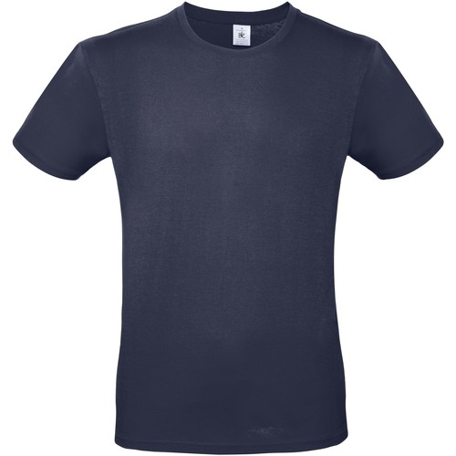 Vêtements Homme T-shirts aus longues B And C TU01T Bleu
