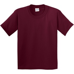 Vêtements Enfant T-shirts manches courtes Gildan 5000B Bordeaux
