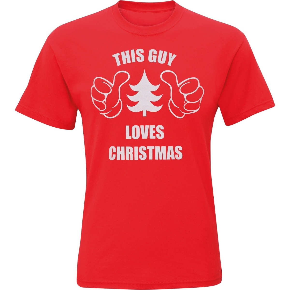 Vêtements Homme T-shirts manches courtes Christmas Shop CJ200 Rouge