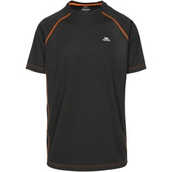 Vêtements Homme T-shirts manches courtes Trespass Ethen Noir/ Orange