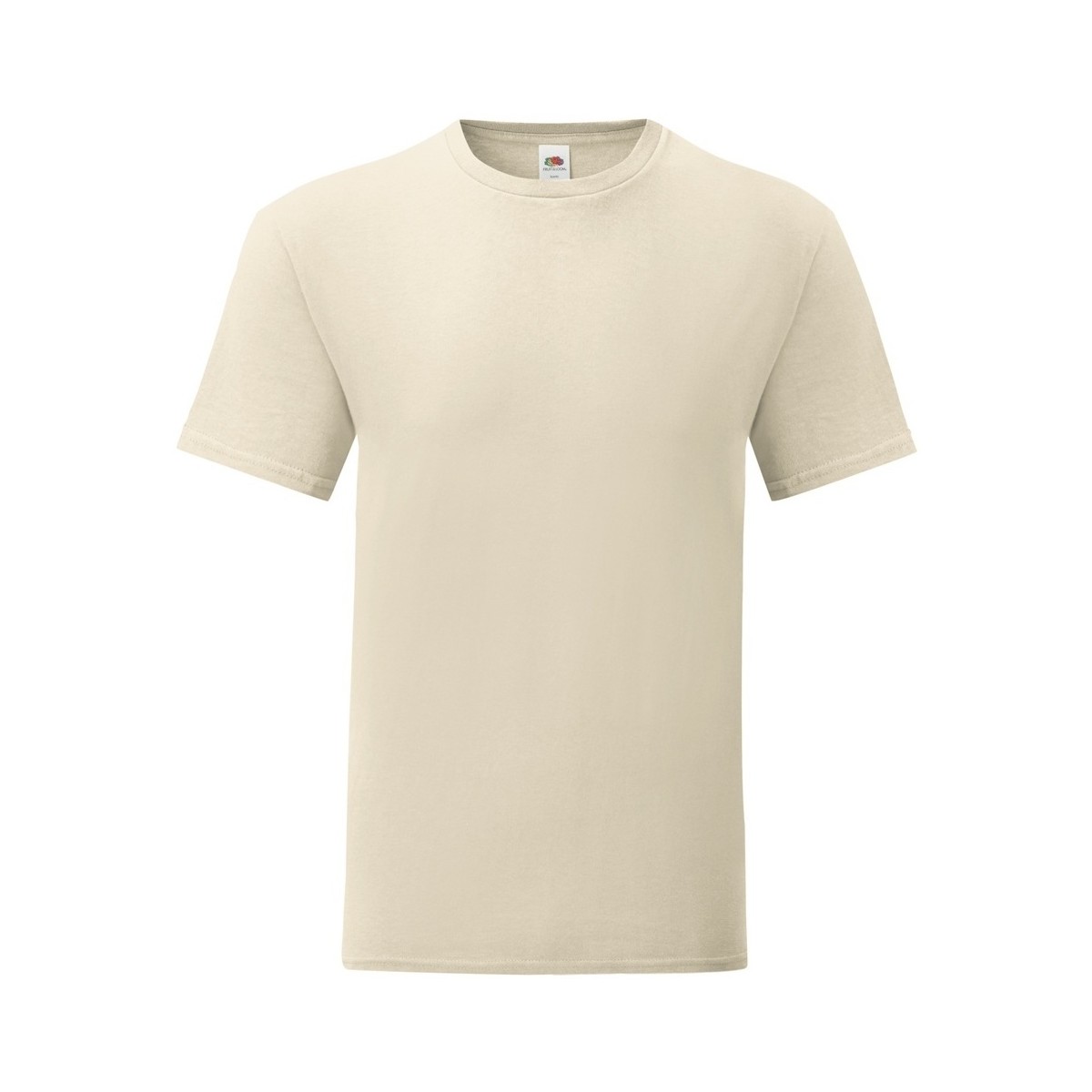 Vêtements Homme T-shirts manches longues Fruit Of The Loom Iconic 150 Beige