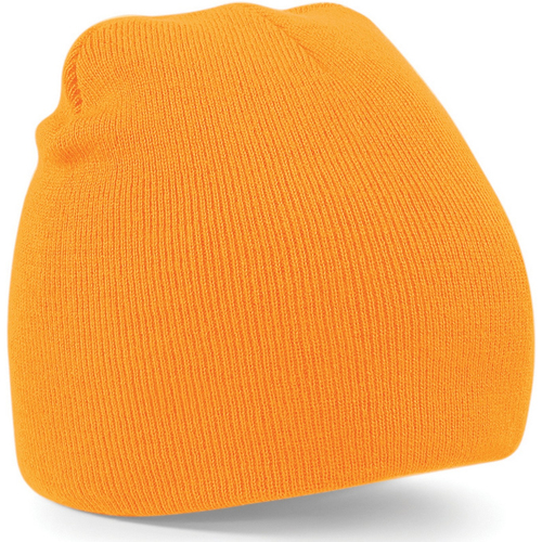 Accessoires textile Bonnets Beechfield Basic Orange