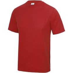 Vêtements Homme T-shirts manches courtes Awdis JC001 Rouge feu