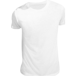 Vêtements T-shirts manches courtes Sols Sublima Blanc