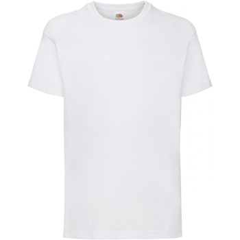 Vêtements Enfant T-shirts manches courtes Coco & Abricotm 61033 Blanc