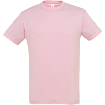 Vêtements Homme T-shirts manches courtes Sols 11380 Rose clair