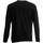 Vêtements Homme T-shirts manches longues Universal Textiles 61038 Noir