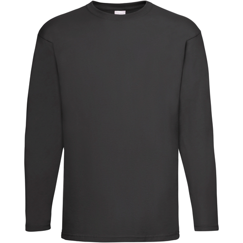 Vêtements Homme T-shirts manches longues Universal Textiles 61038 Noir