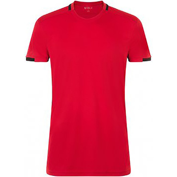 Vêtements Homme T-shirts manches courtes Sols 01717 Rouge/Noir