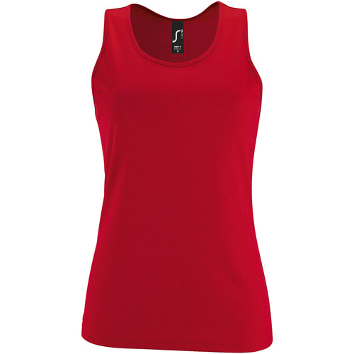 Vêtements Femme Débardeurs / T-shirts sans manche Sols 2117 Rouge