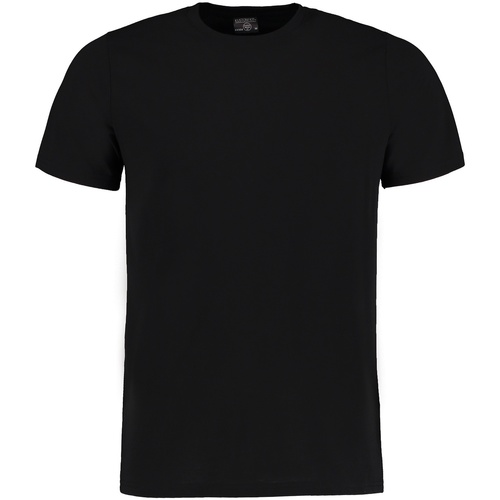 Vêtements Homme T-shirts manches longues Kustom Kit KK504 Noir
