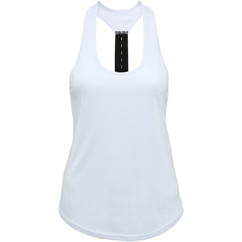 Vêtements Femme Débardeurs / T-shirts sans manche Tridri TR027 Blanc