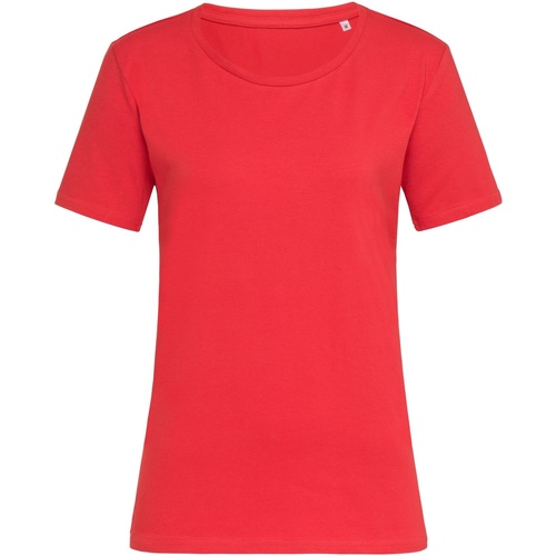 Vêtements Femme T-shirts Hilfiger manches longues Stedman AB469 Rouge