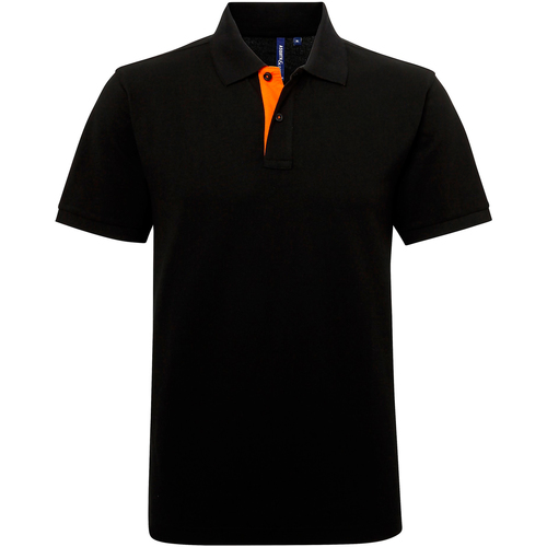 Vêtements Homme T-shirts & Polos myspartoo - get inspired AQ012 Noir