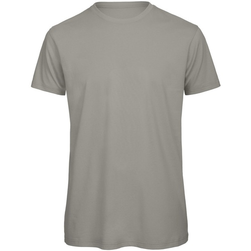 Vêtements Homme T-shirts aus longues B And C TM042 Gris