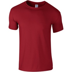 Vêtements Homme T-shirts manches courtes Gildan Soft-Style Rouge foncé