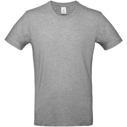 Vêtements Homme T-shirts manches courtes B And C TU03T Gris chiné
