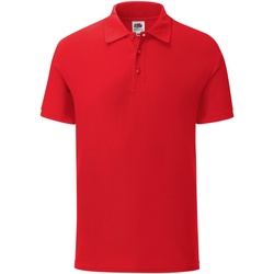 Vêtements Homme Polos manches courtes Fruit Of The Loom 63044 Rouge