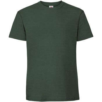 Vêtements Homme T-shirts manches longues Fruit Of The Loom 61422 Vert