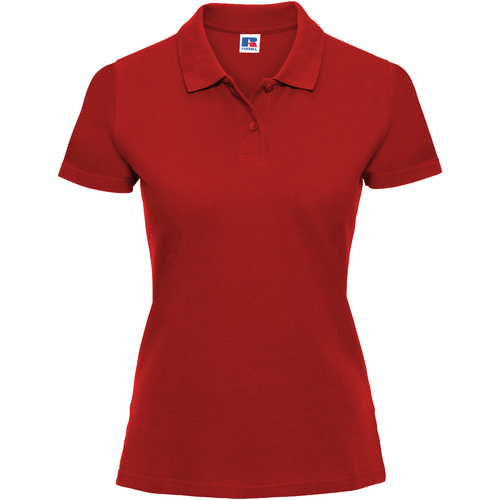 Vêtements Femme Polos manches courtes Russell 569F Rouge