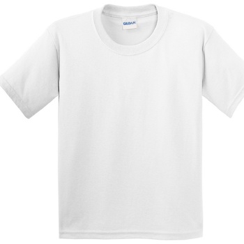 Vêtements Enfant T-shirts manches courtes Gildan 64000B Blanc
