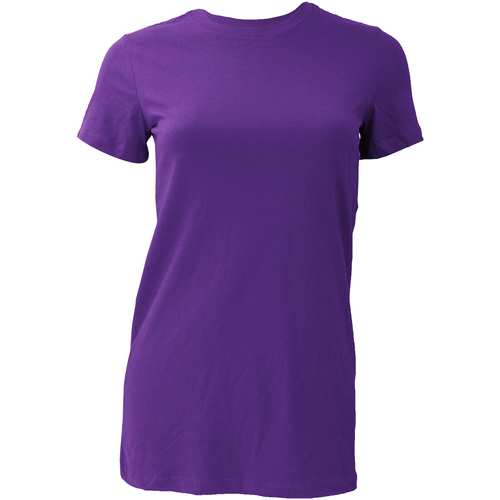 Vêtements Femme T-shirts manches courtes Bella + Canvas BE6004 Violet