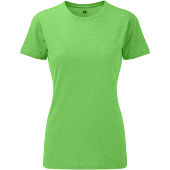 Vêtements Femme T-shirts manches longues Russell Tshirt long à manches courtes BC2728 Vert