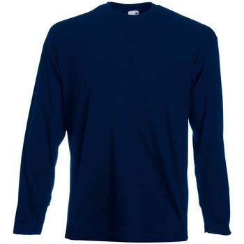 Vêtements Homme T-shirts manches longues Universal Textiles 61038 Bleu