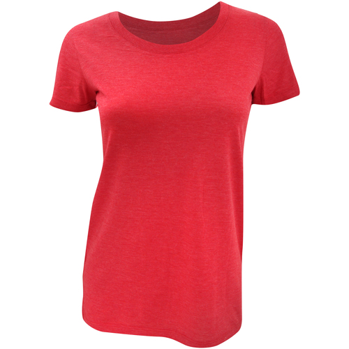 Vêtements Femme T-shirts manches longues Bella + Canvas BE8413 Rouge