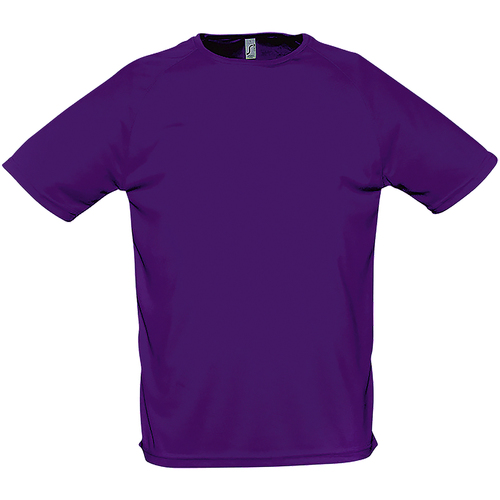 Vêtements Homme T-shirts manches courtes Sols Performance Violet
