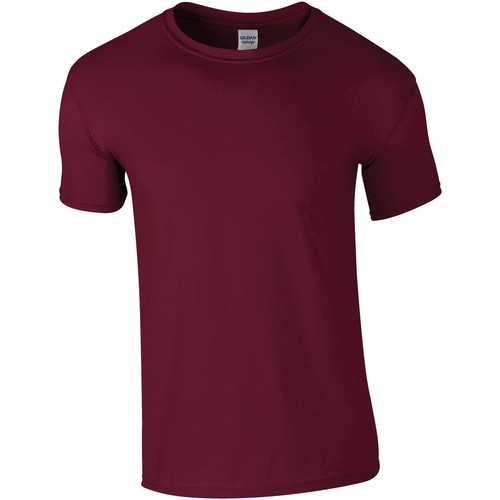 Vêtements Homme T-shirts manches longues Gildan Soft Style Violet