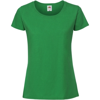 Vêtements Femme T-shirts manches longues Vent Du Cap SS424 Vert