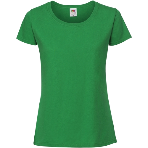 Vêtements Femme T-shirts manches longues Vent Du Cap SS424 Vert