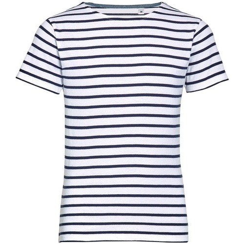 Vêtements Enfant T-shirt with puff sleeves Sols 01400 Blanc