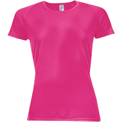 Vêtements Femme T-shirts manches courtes Sols 01159 Rouge
