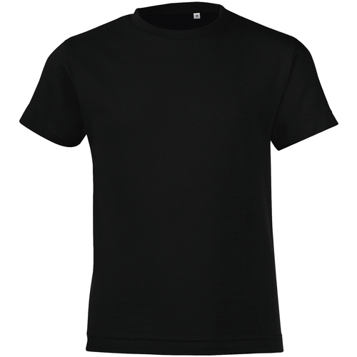 Vêtements Enfant T-shirts manches courtes Sols 01183 Noir