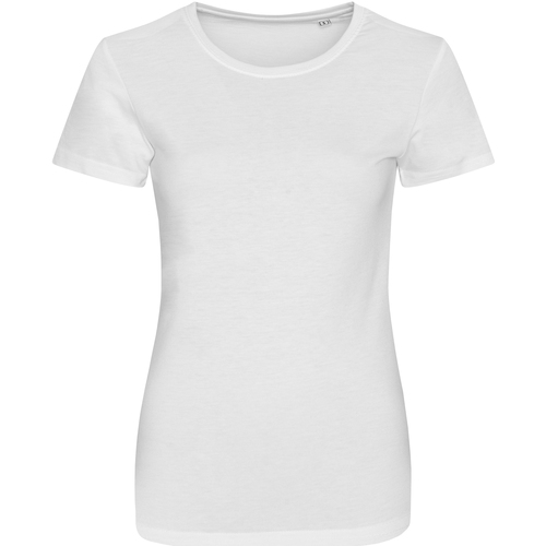 Vêtements Femme T-shirts manches longues Awdis JT01F Blanc