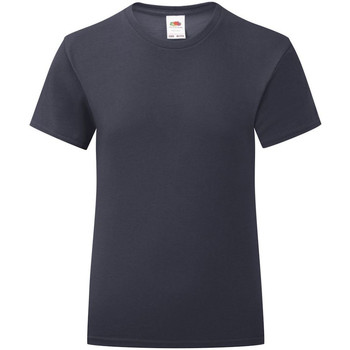Vêtements Fille T-shirts manches longues Calvin Klein Jeans 61025 Bleu