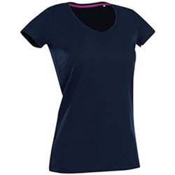 Vêtements Femme T-shirts manches courtes Stedman Stars Claire Bleu marine